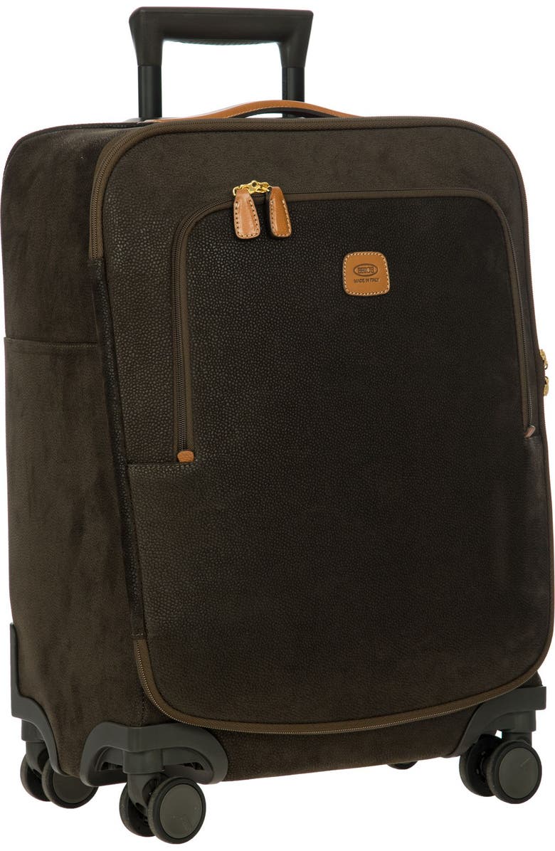 Bric's Life 21" Carry-On Compound Spinner, Alternate, color, Olive