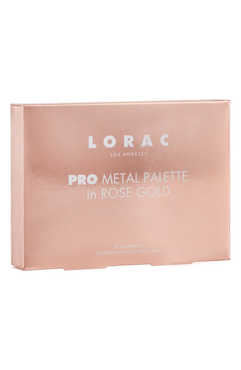 LORAC Rose Gold PRO Metal Palette, Alternate, color, 