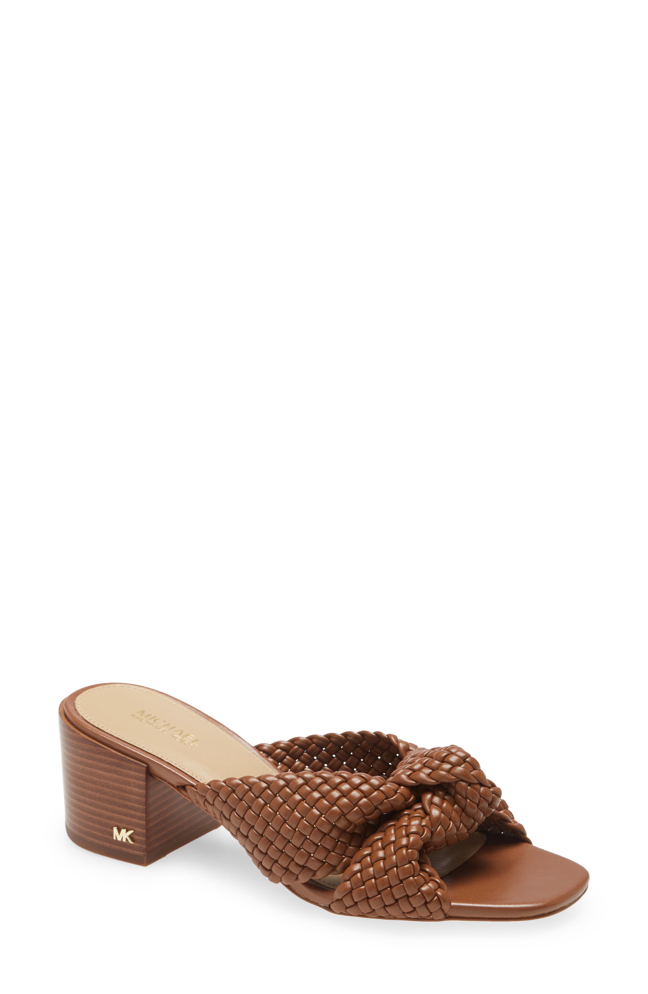 Josie Slide Sandal, Main, color, LUGGAGE