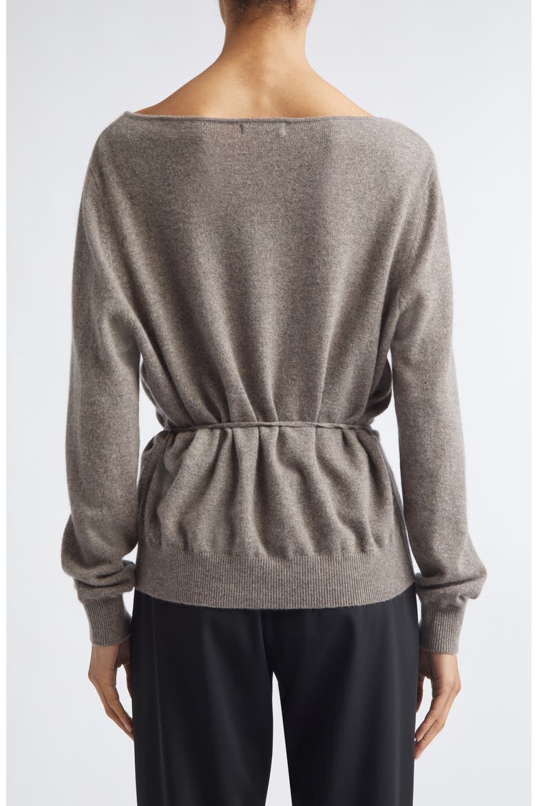 Asymmetrical Cashmere Cardigan, Alternate, color, VAPOR