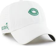'47 Men's '47 White Cincinnati Reds Elevated Greens Clean Up Adjustable Hat