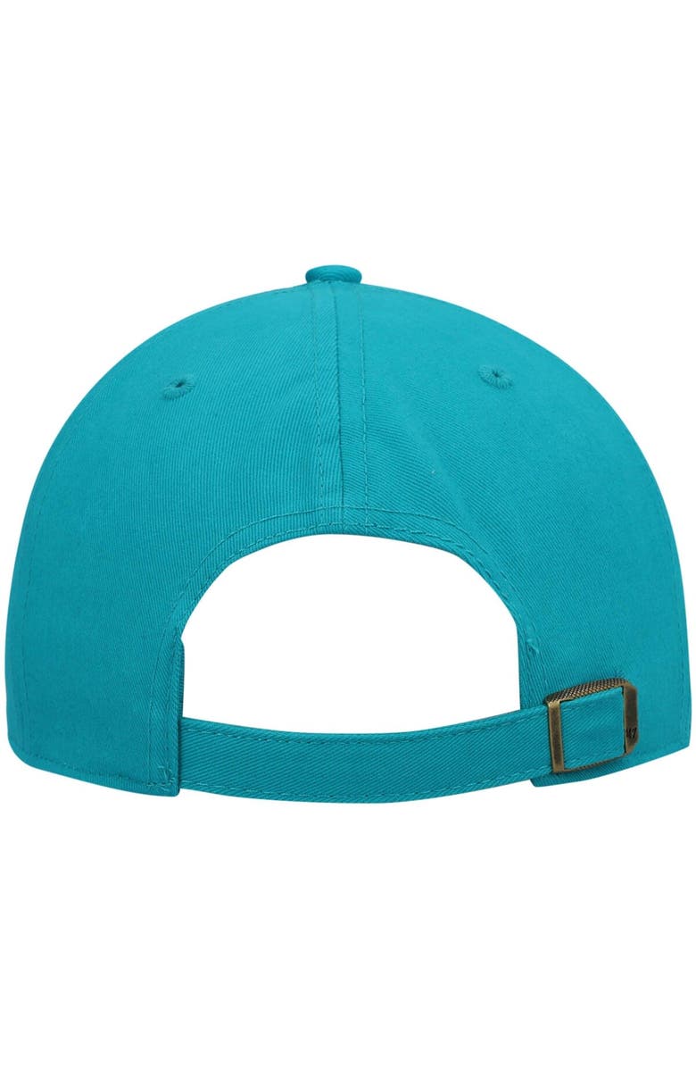 '47 Women's '47 Aqua Miami Dolphins Miata Clean Up Primary Adjustable Hat, Alternate, color, Aqua