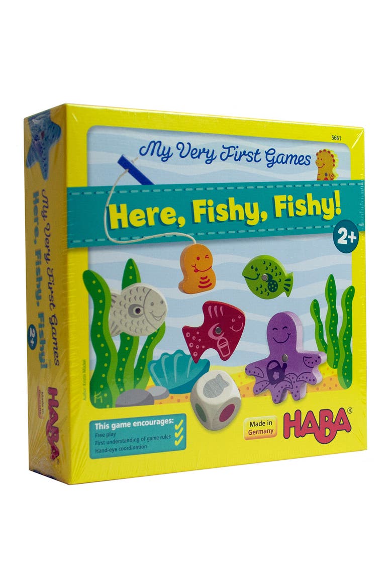 My Very First Games - Here, Fishy, Fishy! Magnetic Game, Main, color, YELLOW