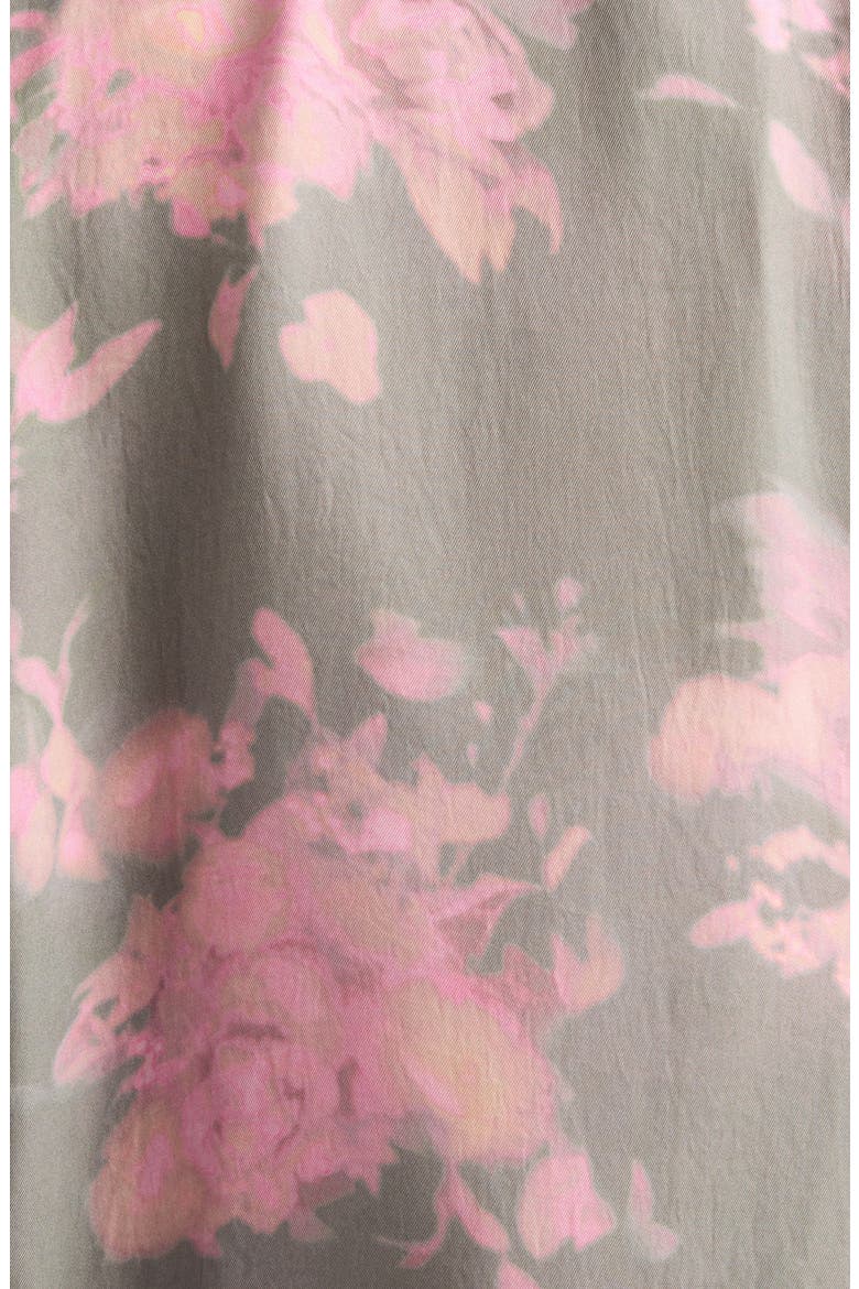 Floral Crinkled Bomber Jacket, Alternate, color, MISTY ROSE