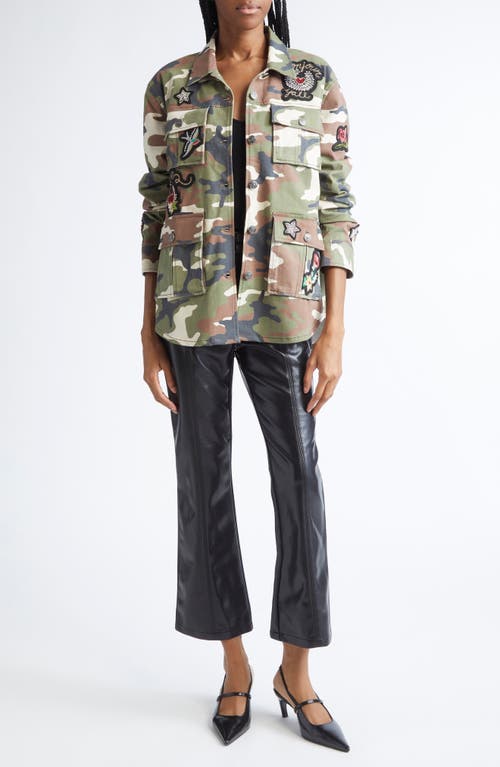 Cinq À Sept Cinq A Sept Western Camo Vera Jacket In Multi