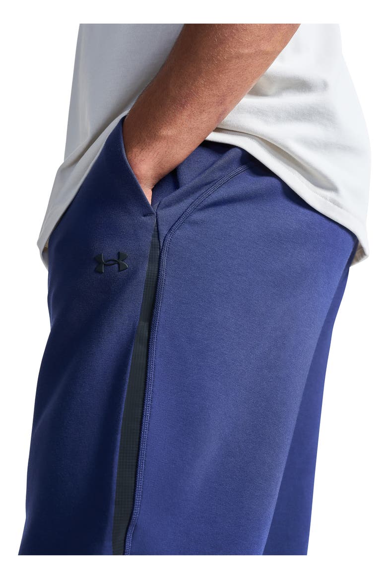 Unstoppable Fleece Joggers, Alternate, color, MIDNIGHT NAVY/ BLACK