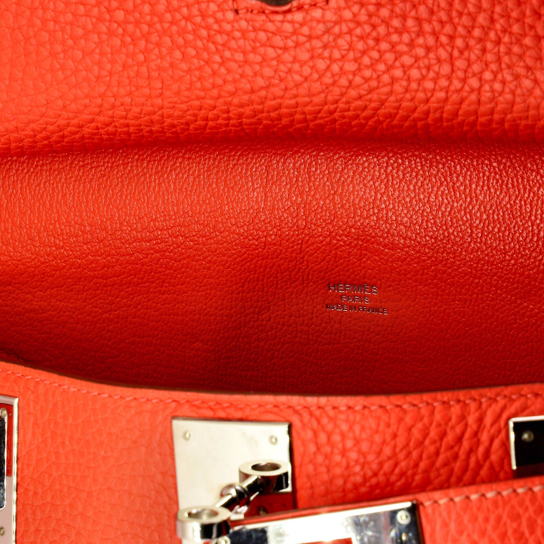 Pre-Owned Hermes Jypsiere Bag Clemence 28, Alternate, color, Rose Jaipur