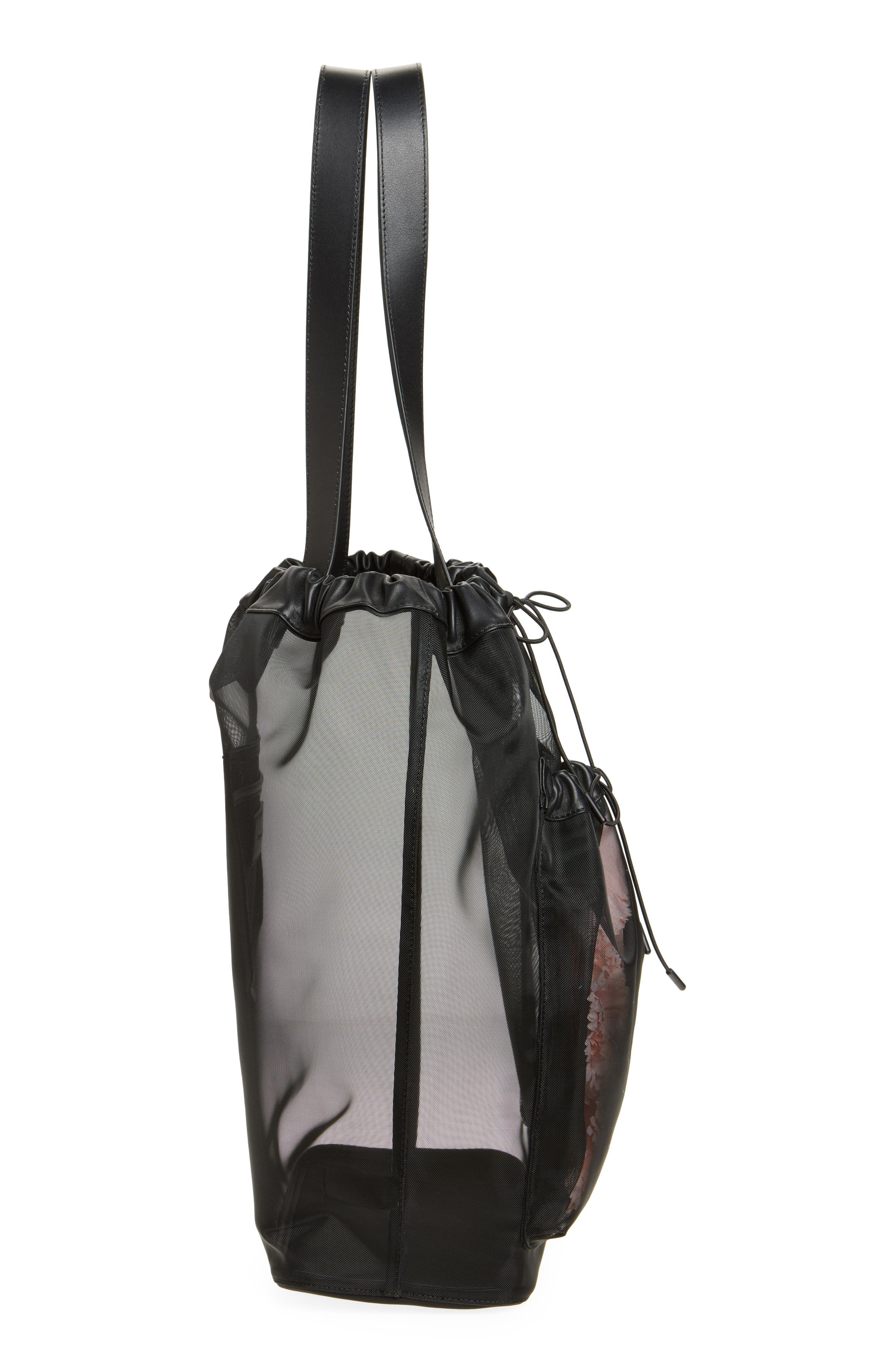 Simone Rocha Carnation Drawstring Tote, Alternate, color, 