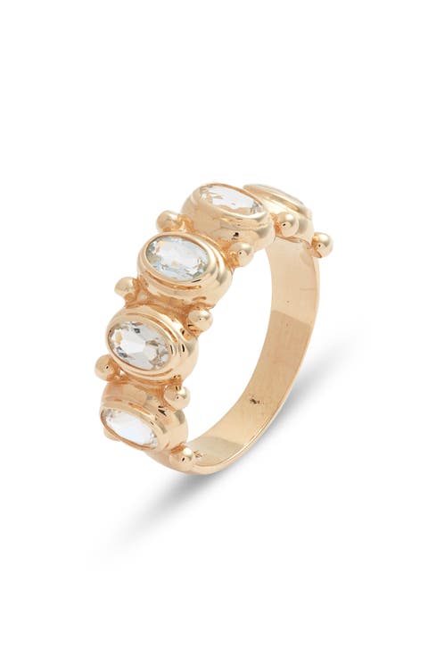 Mediterranean Moonstone Ring