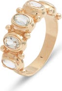 Anzie Méditerrannée Oval Arch Eternity Ring