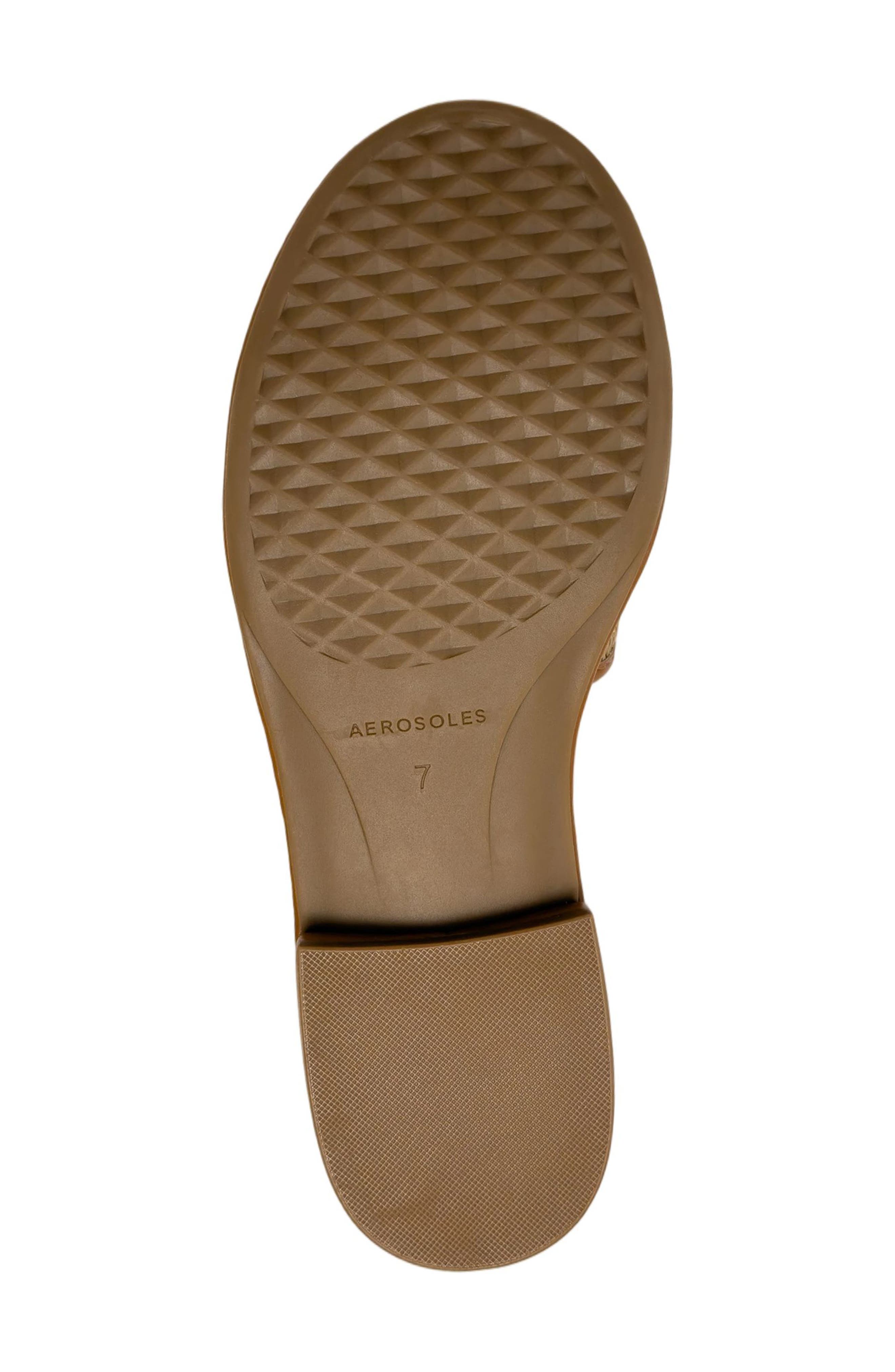 Big Charm Link Slide Sandal, Alternate, color, TAN BASKET RAFFIA