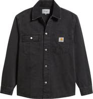 Carhartt Work In Progress Mitch Cotton Canvas Shirt Jacket