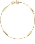 Bony Levy 14K Gold Beaded Chain Bracelet