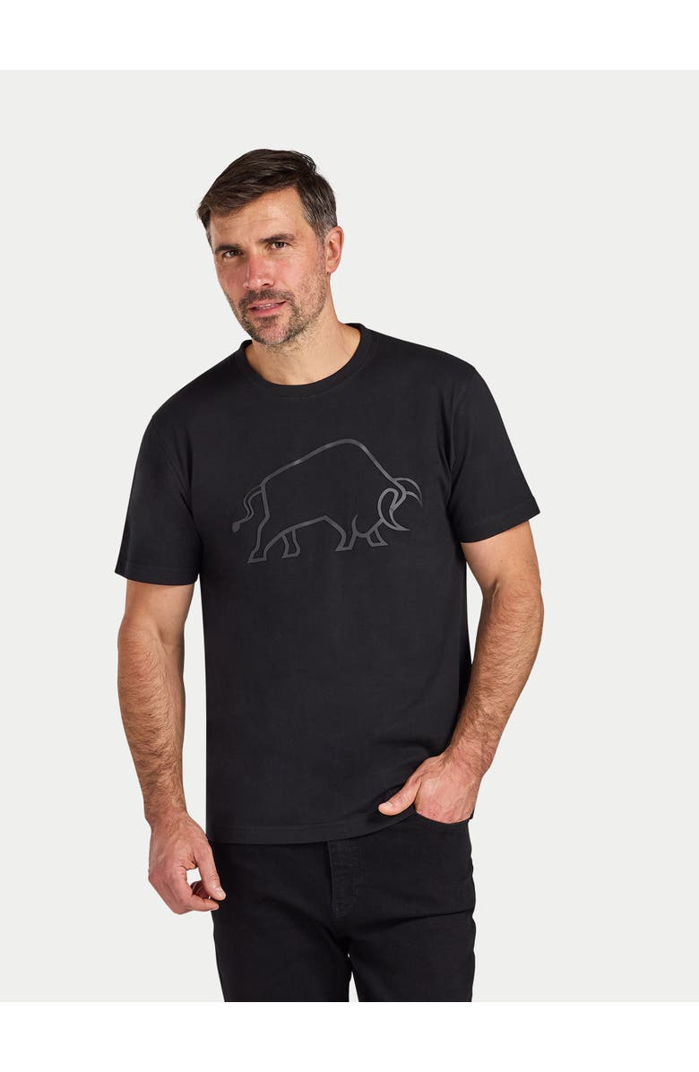 Raging Bull Highbuild T-Shirt, Alternate, color, Black