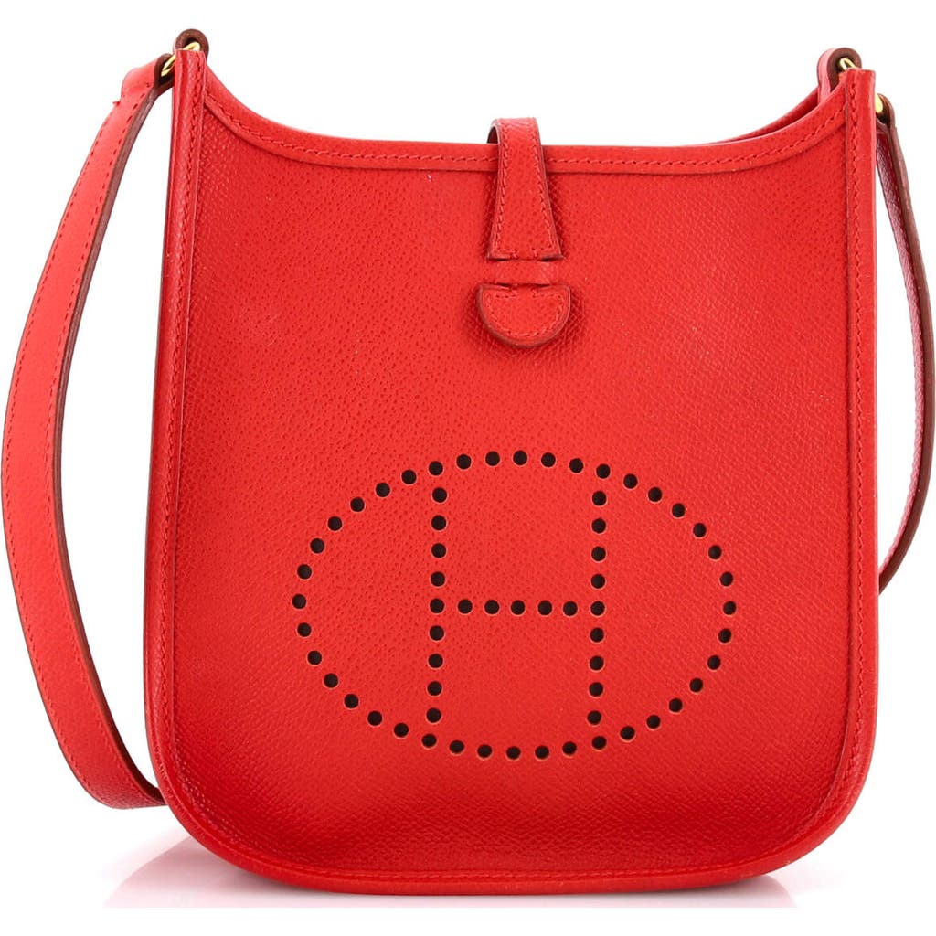 Pre-owned Hermes Hermes Long Strap Evelyne Bag Epsom Tpm