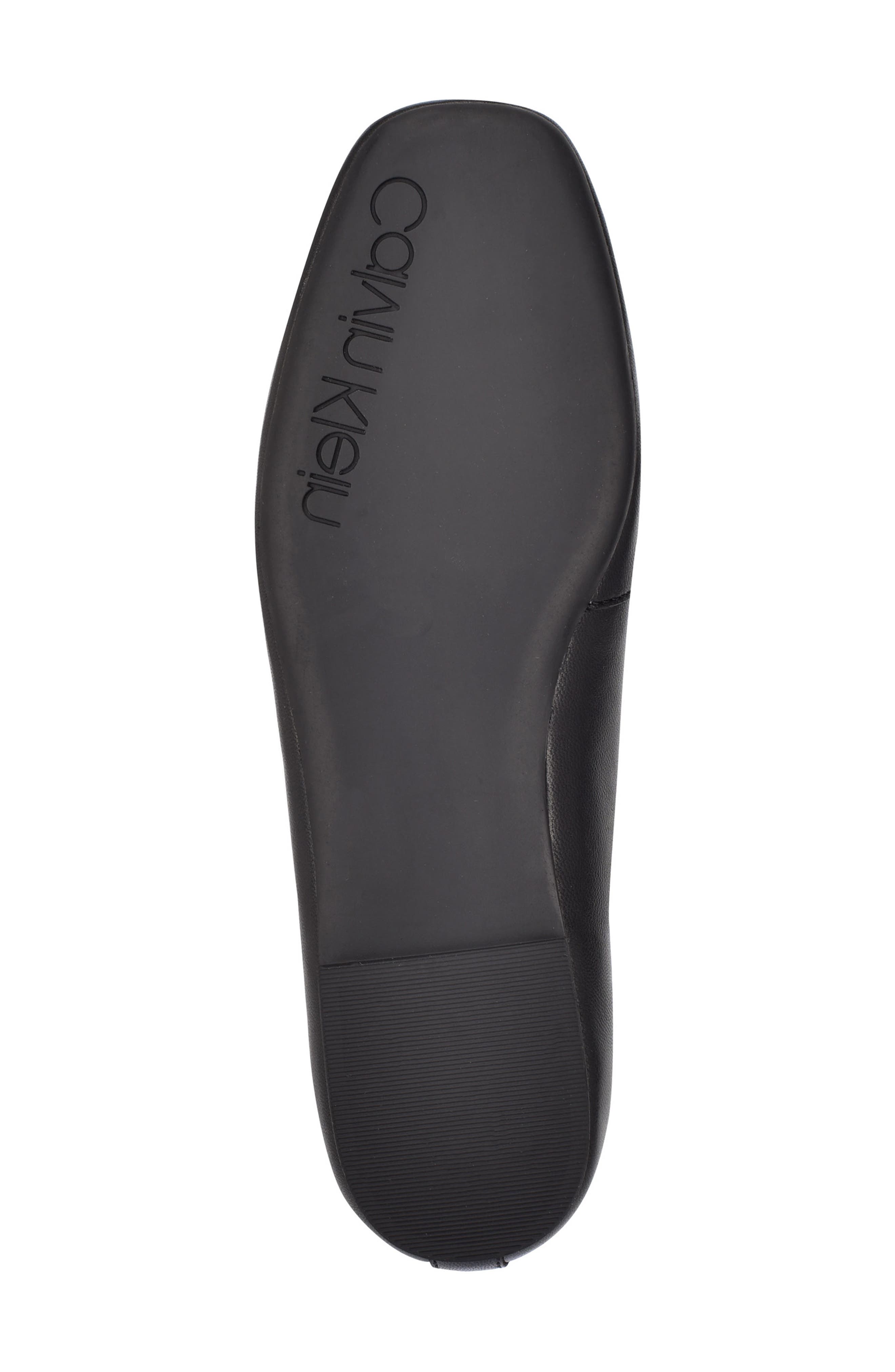 Calvin Klein Elanna Leather Chain Link Loafer, Alternate, color, 