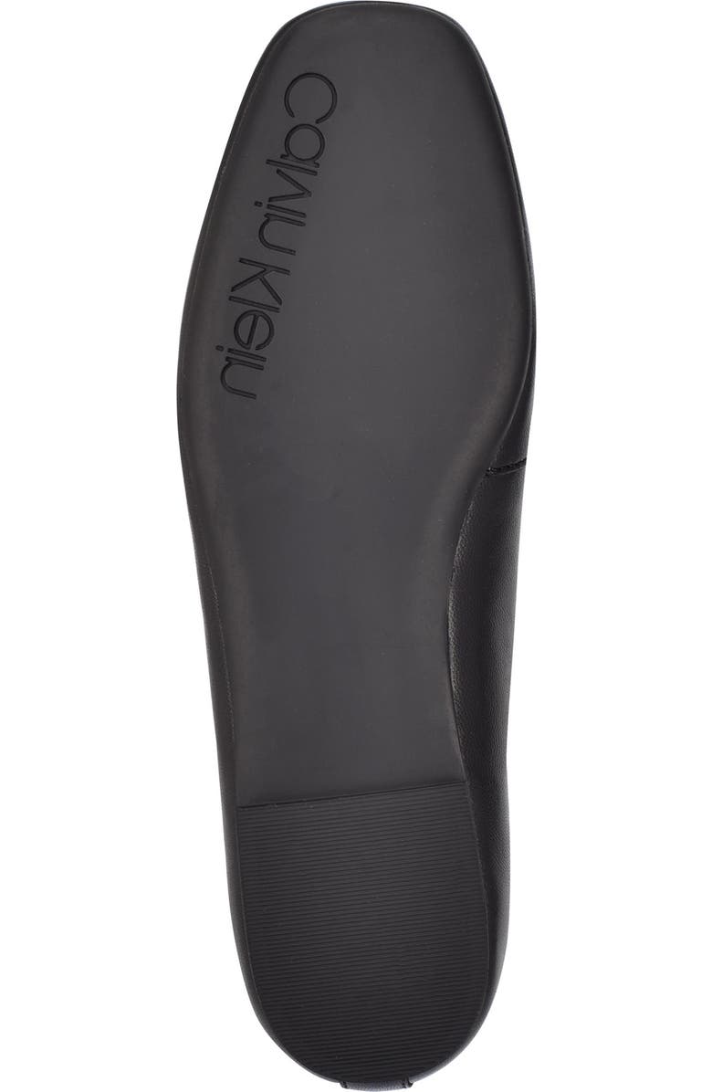 Calvin Klein Elanna Leather Chain Link Loafer, Alternate, color,