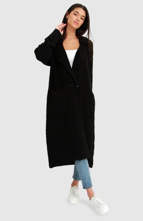 Born To Run Sustainable Sweater Coat