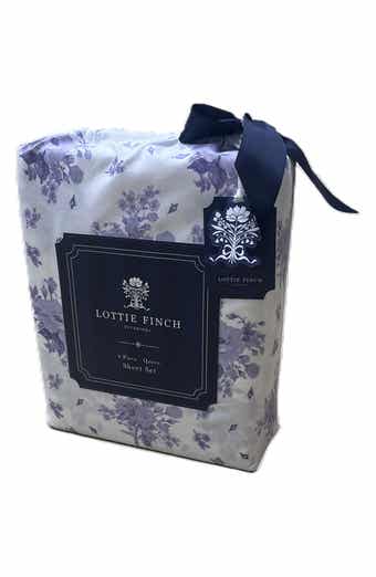 ARTISAN 34 Floral Print 6-Piece Microfiber Sheet Set