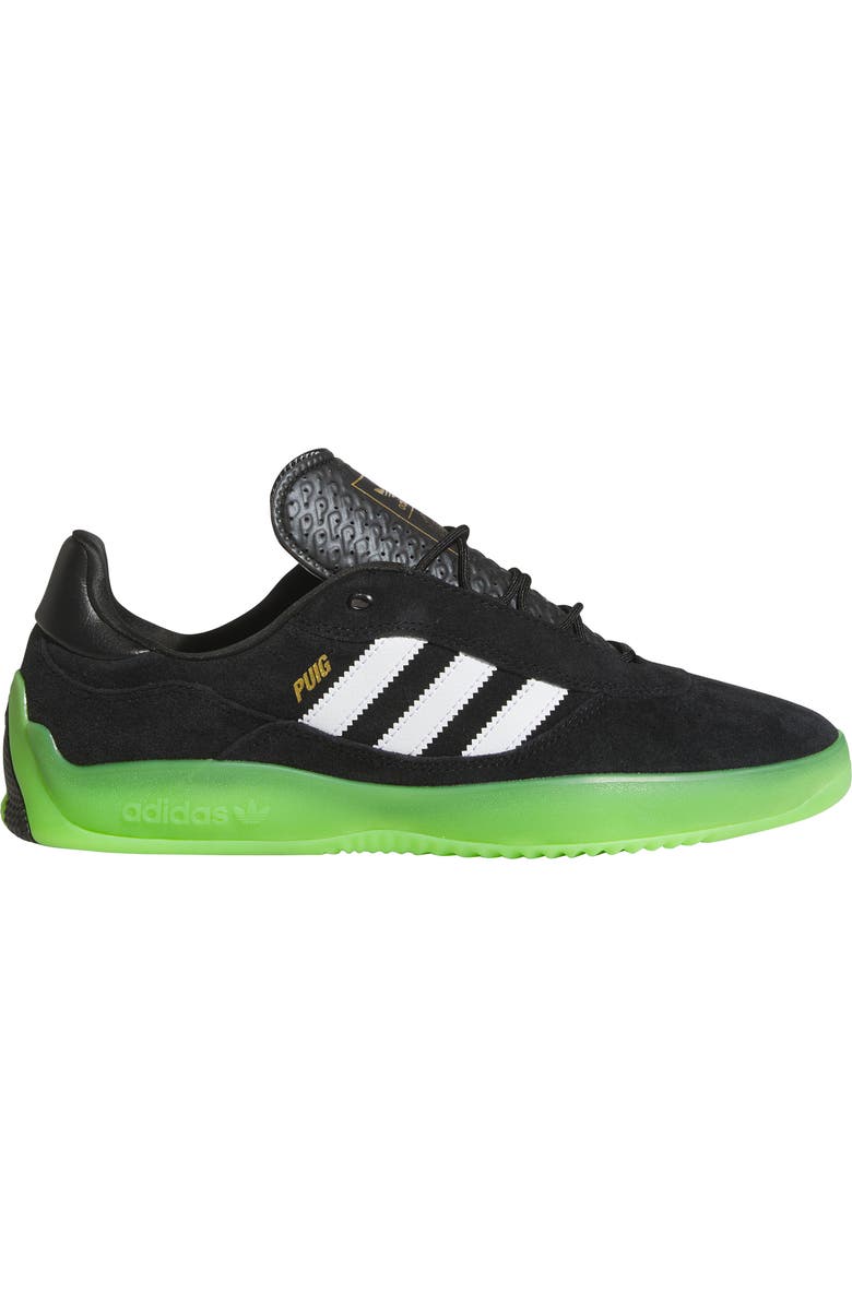 adidas Puig Sneaker, Alternate, color, Core Black/ White/ Solar Green
