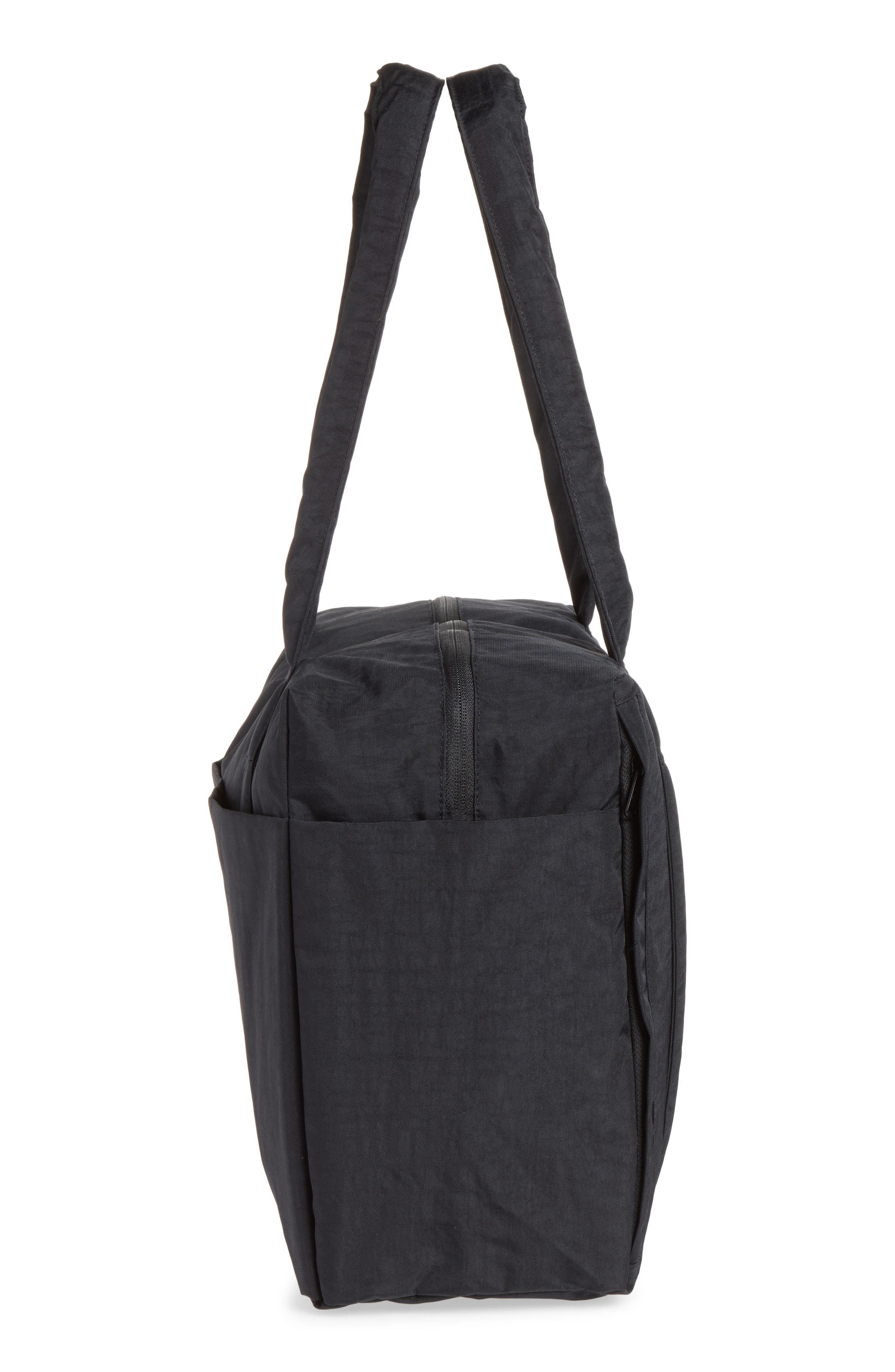 Small Cloud Carry-On Bag, Alternate, color, BLACK