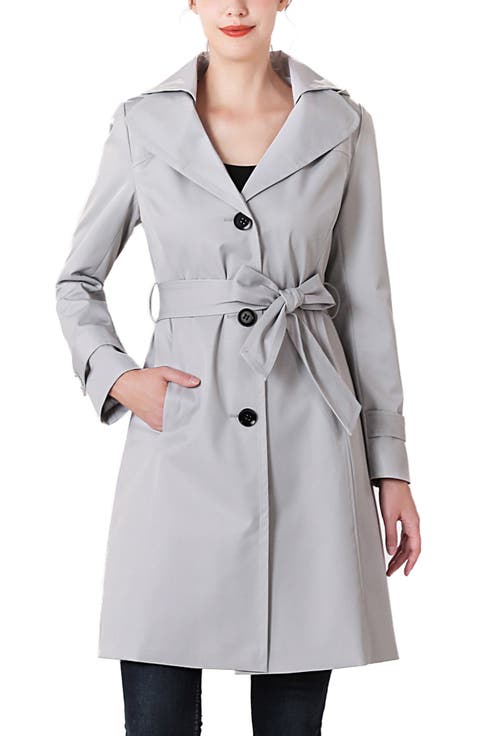 Adel Hooded Trench Coat