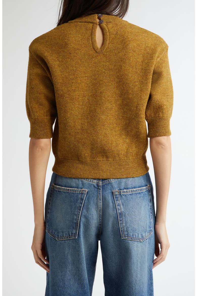 Double Face Wool & Cashmere Sweater, Alternate, color, OCRA