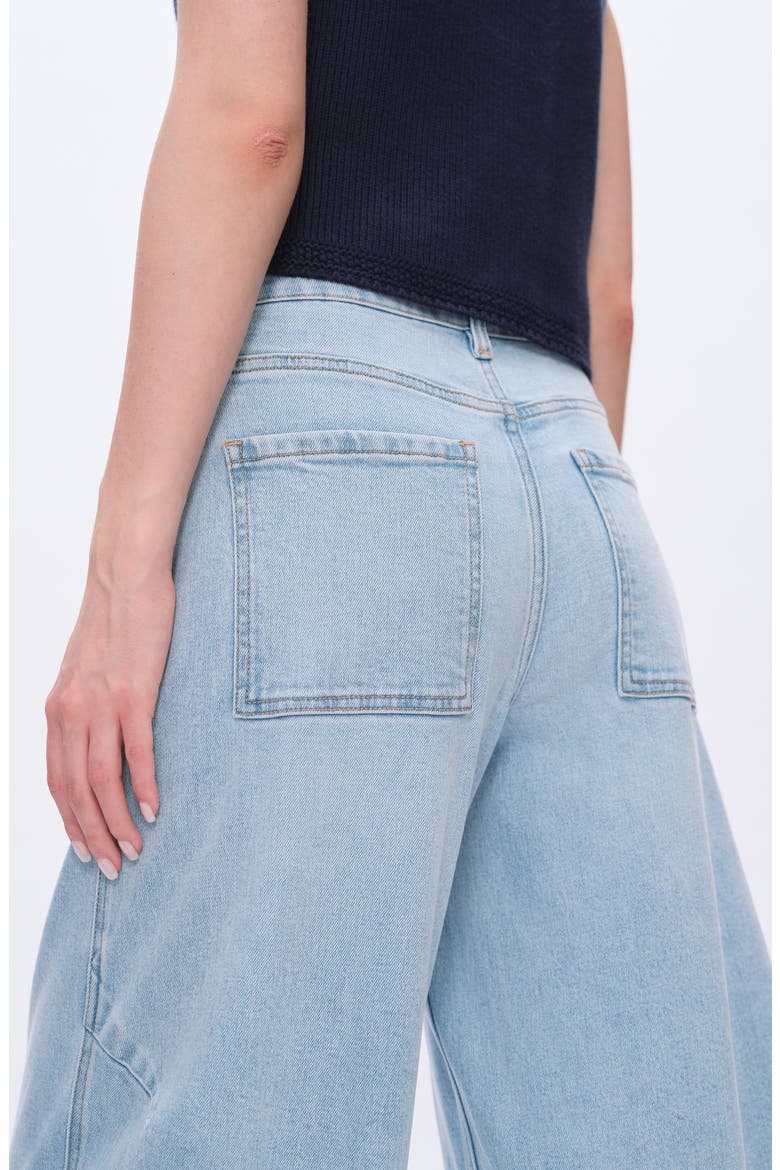 Mid Rise Balloon Jeans, Alternate, color, LIGHT BLUE