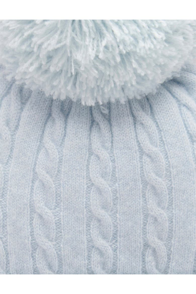 Baby Boy Cashmere Beanie, Alternate, color, Pale Blue Melange