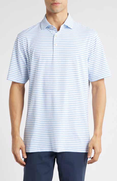 Peter Millar Dunnes Stripe Performance Jersey Polo