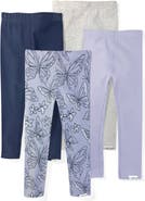 BUTTERBLU Kids' Layla 4-Pack Leggings