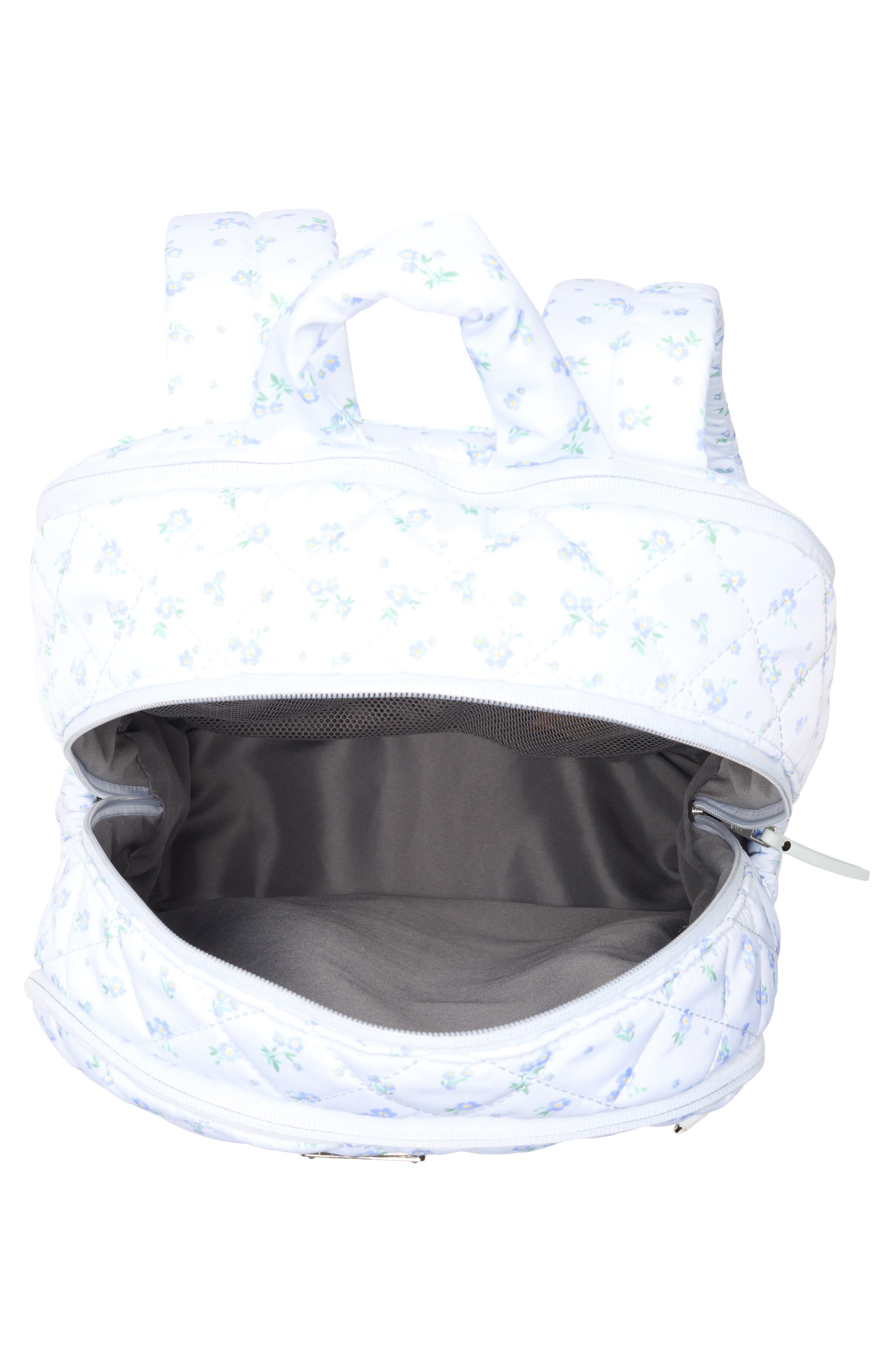 Kids' Quilted Backpack & Lunch Box Set, Alternate, color, BLUE DITSY
