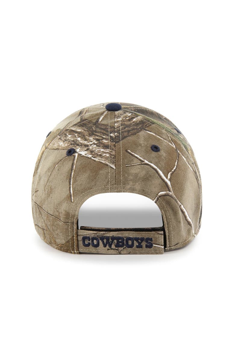 Men's '47  Realtree Camo Dallas Cowboys Frost MVP Adjustable Hat, Alternate, color, Realtree Camo