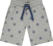 Stains and Stories by Babyface Soccer Print Sweatshort