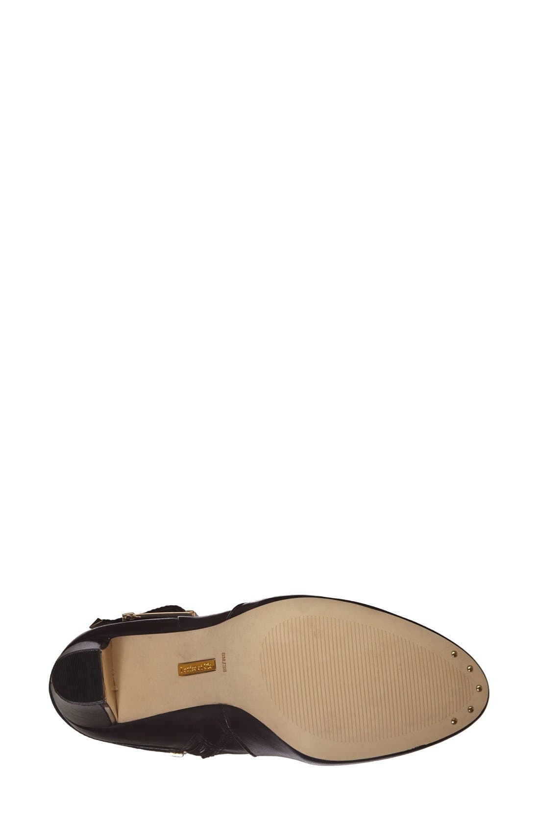 'Allemont' Bootie, Alternate, color, BLACK