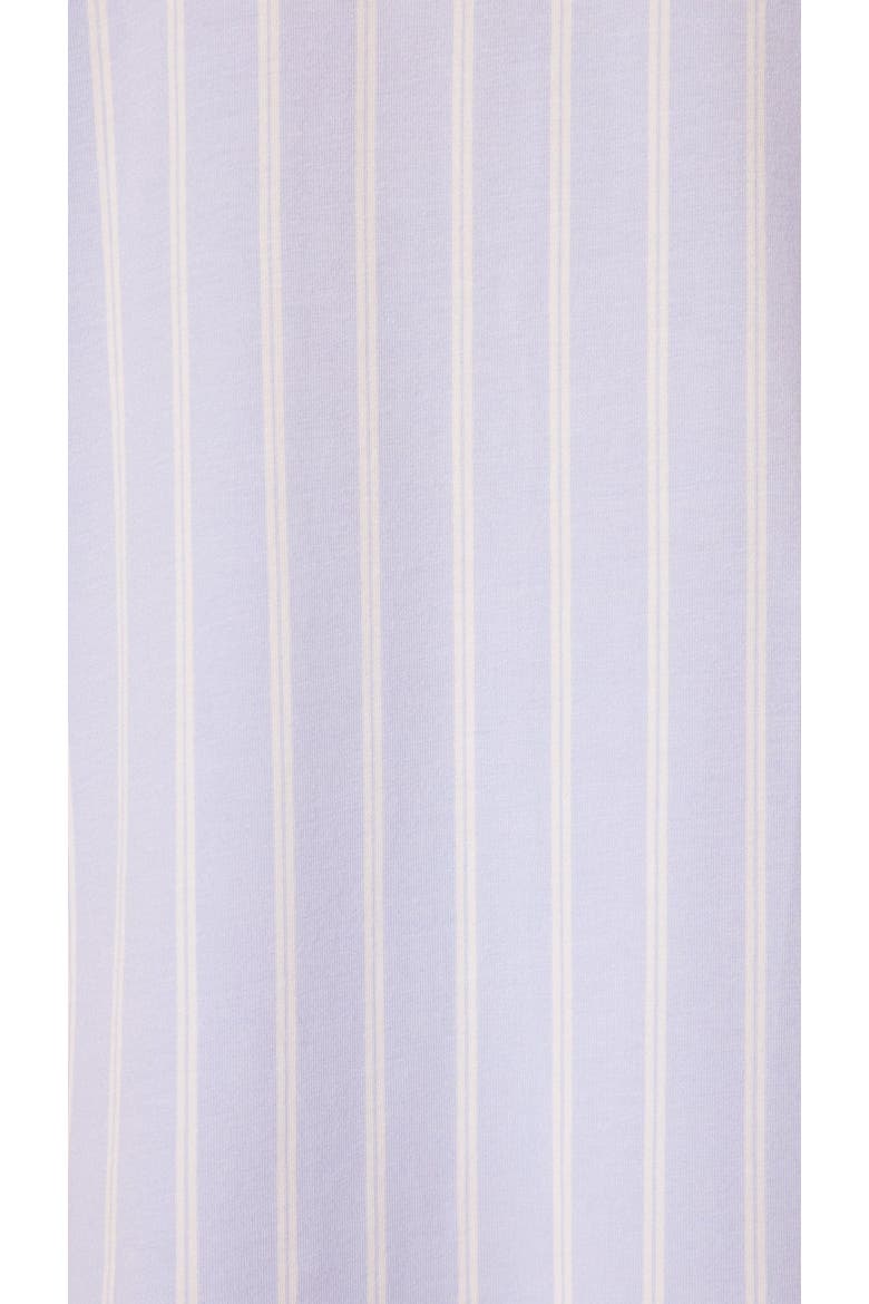 Pima Knit Night Shirt, Alternate, color, Heritage Stripe Blue