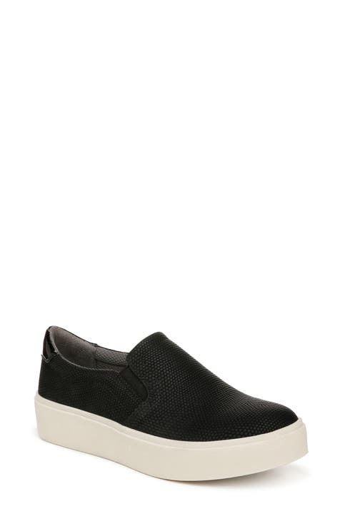 Black casual slip on shoes womens online