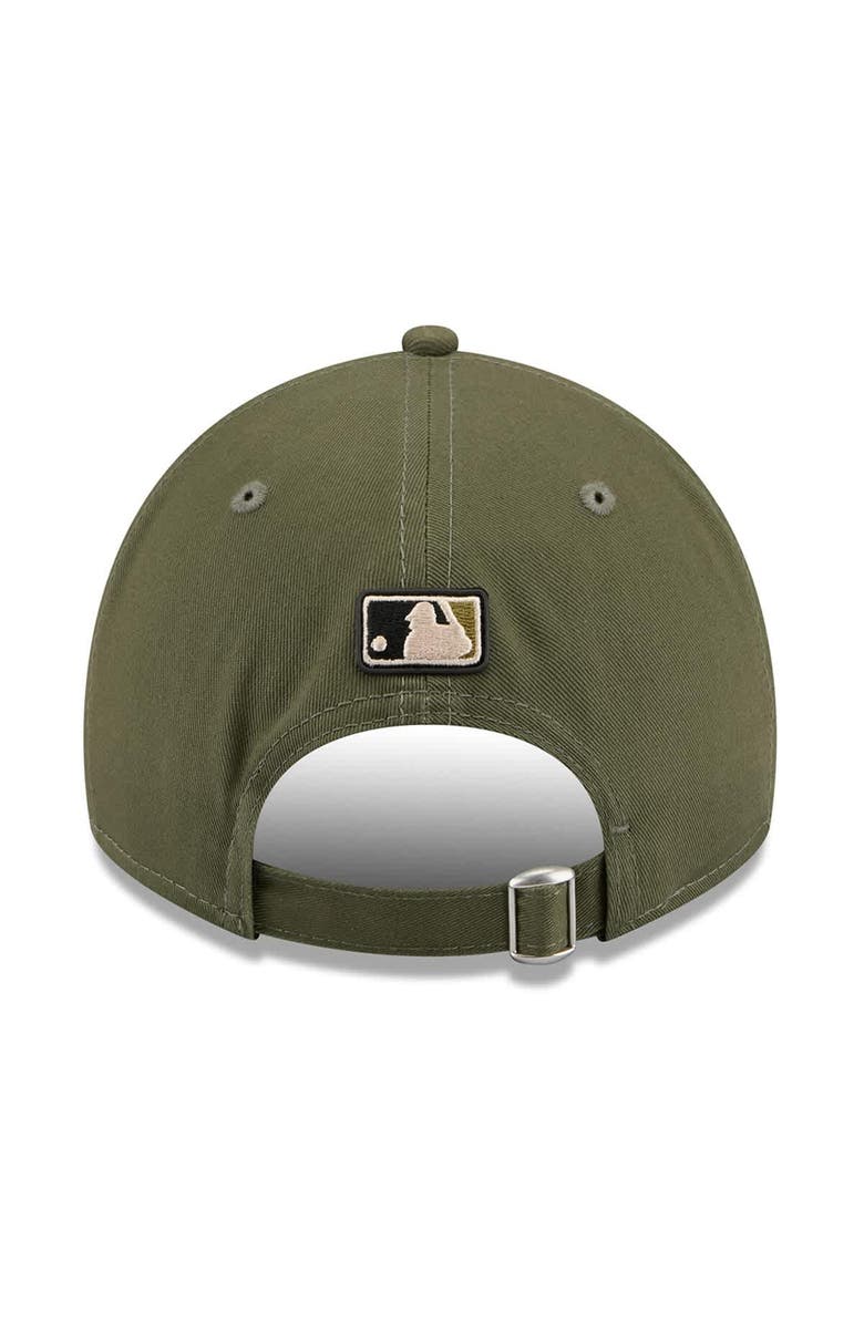 New Era Men's New Era  Olive Philadelphia Phillies 2026 Armed Forces Day 9TWENTY Adjustable Hat, Alternate, color, Olive