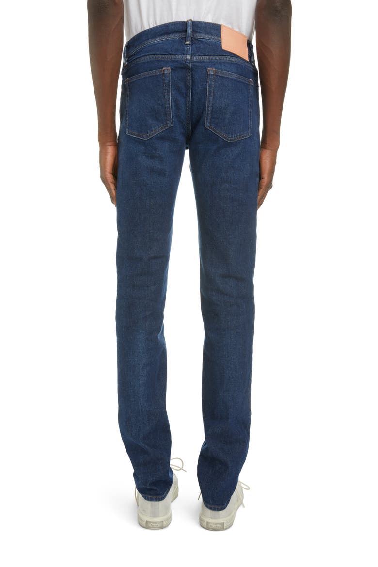 North Skinny Fit Jeans, Alternate, color, DARK BLUE