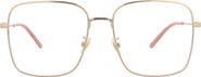 Gucci 56mm Square Optical Glasses