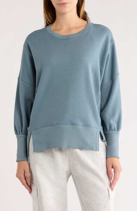 Wind Down Terry Volume Crewneck Sweatshirt