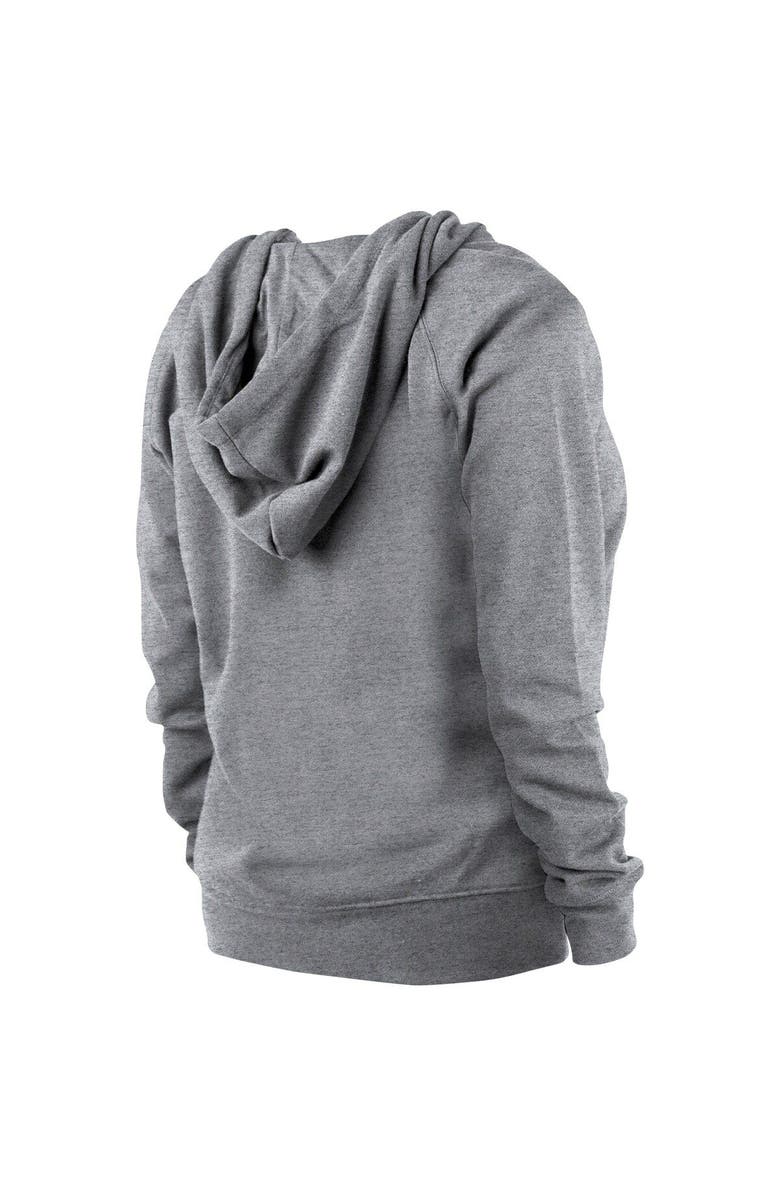 New Era Women's New Era  Gray Indianapolis Colts Floral Raglan Pullover Hoodie, Alternate, color, 