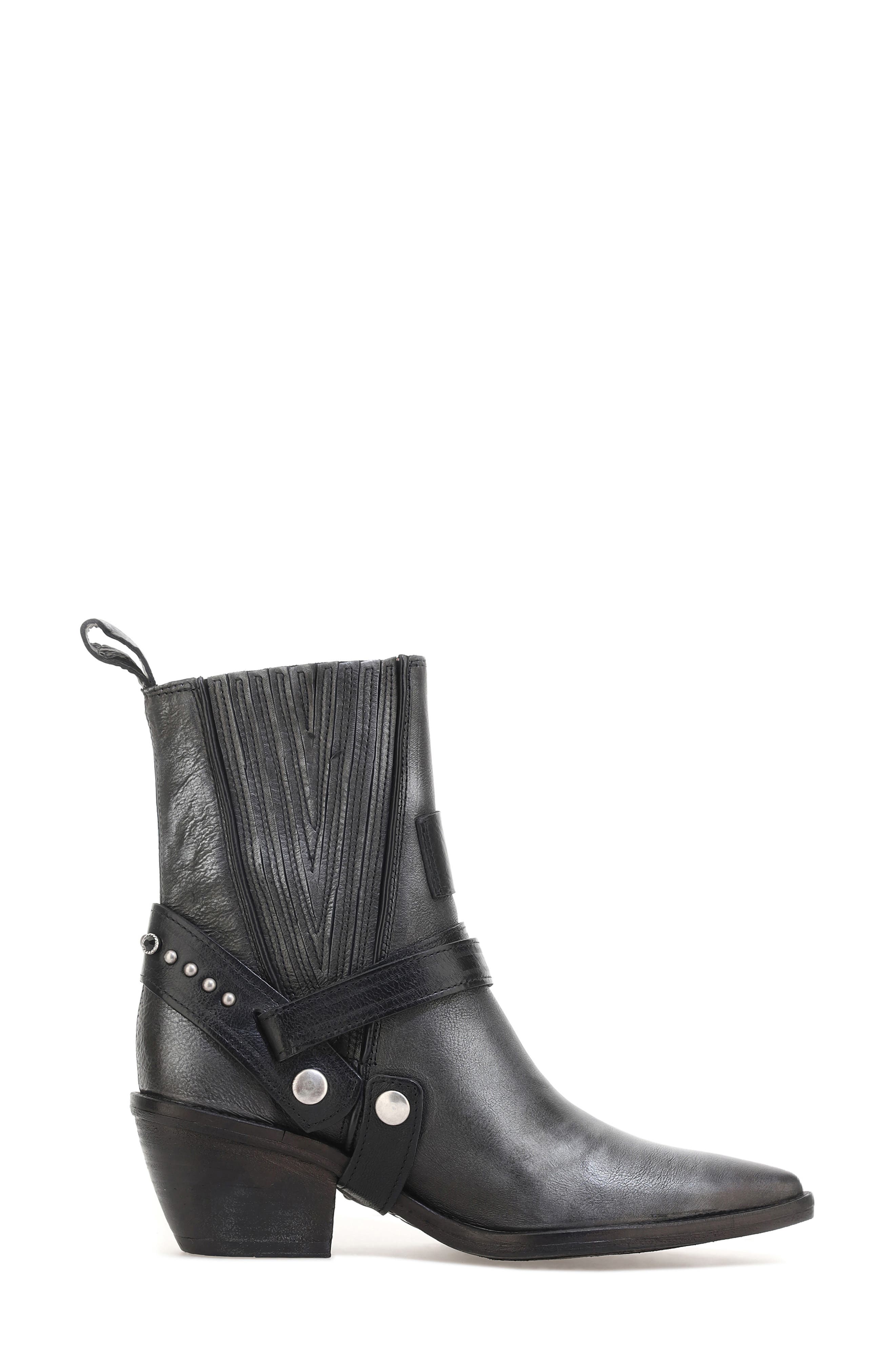 A.S.98 Colby Moto Boot, Alternate, color, Pewter