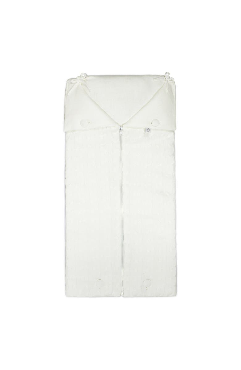 RIAN TRICOT Blanket Cocoon, Alternate, color, Off White