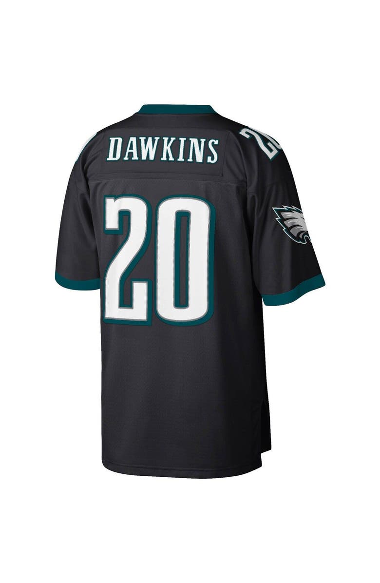 Mitchell & Ness Men's Mitchell & Ness Brian Dawkins Black Philadelphia Eagles Legacy Replica Jersey, Alternate, color, Black