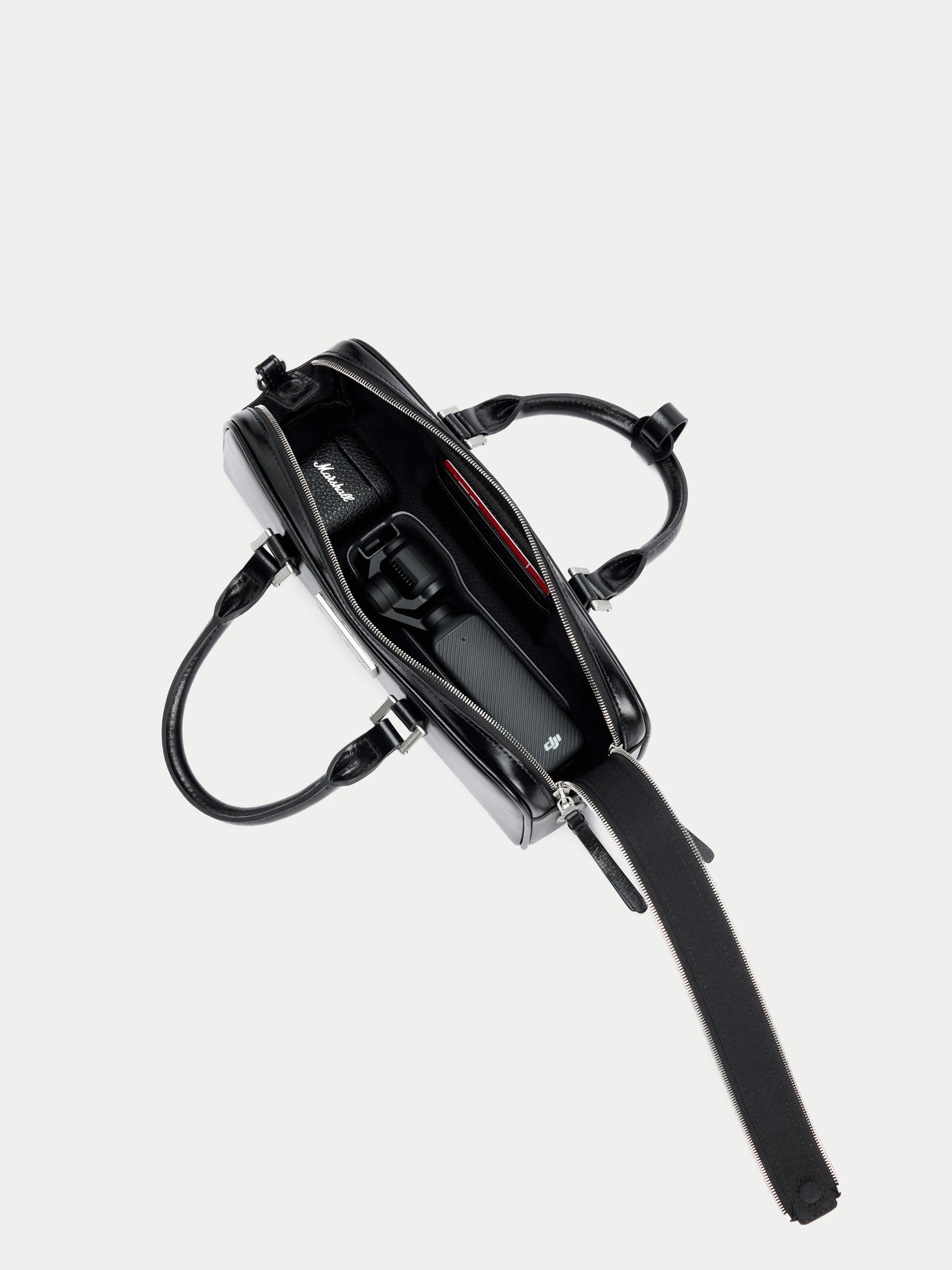 Aest Studios Capture Small Baguette Bag, Alternate, color, Black