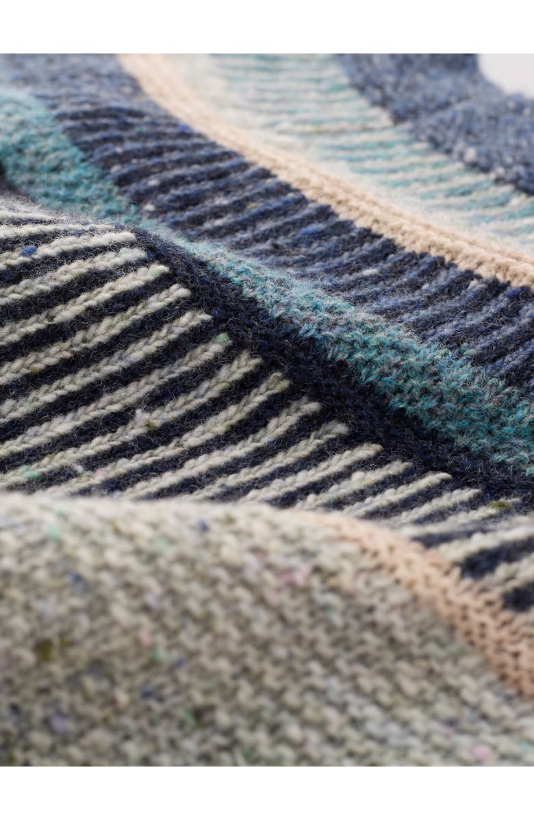 Celtic & Co. Statement Donegal Wool Sweater, Alternate, color, Sage