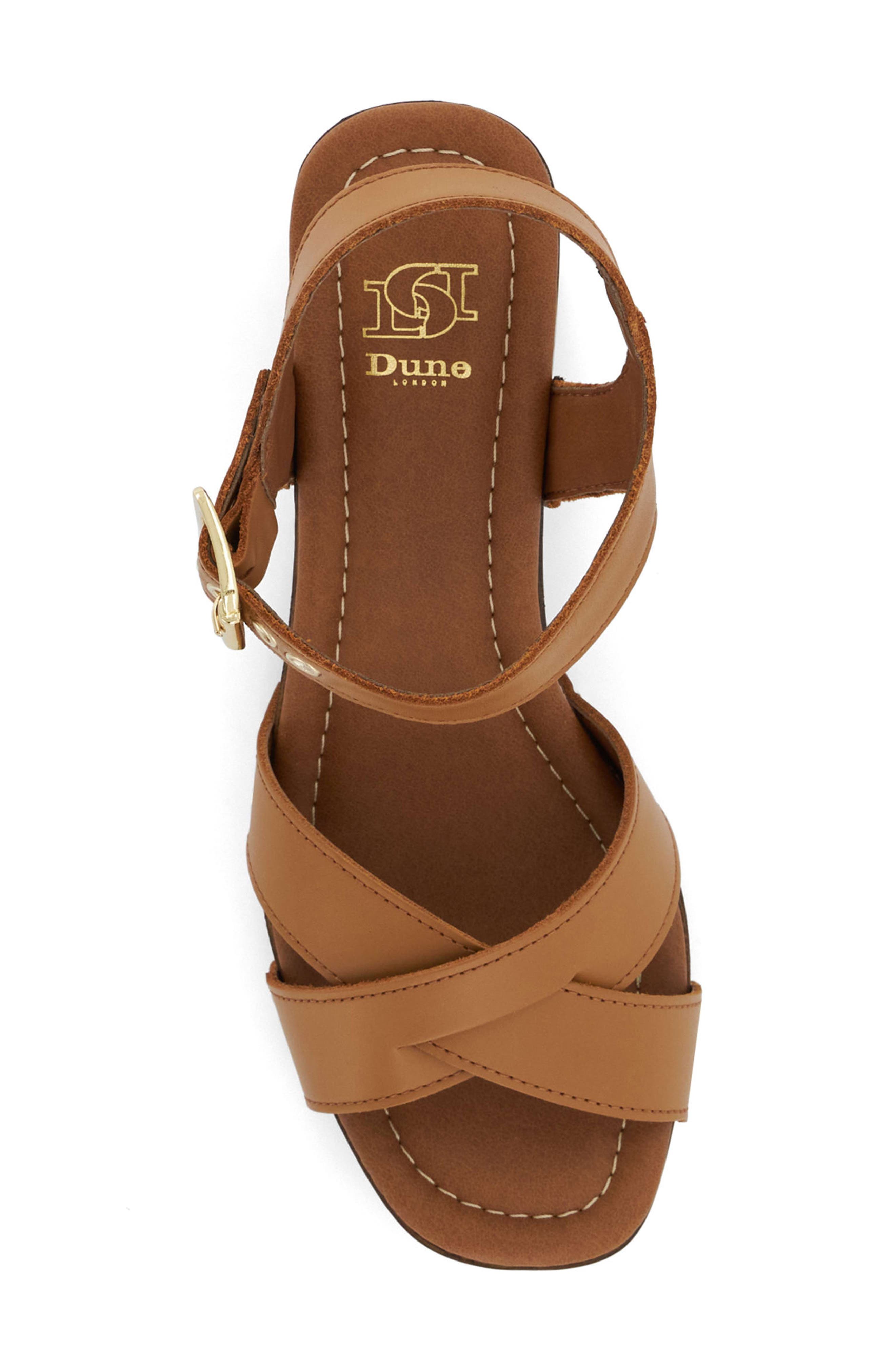 Dune London Judies Ankle Strap Platform Sandal, Alternate, color, 
