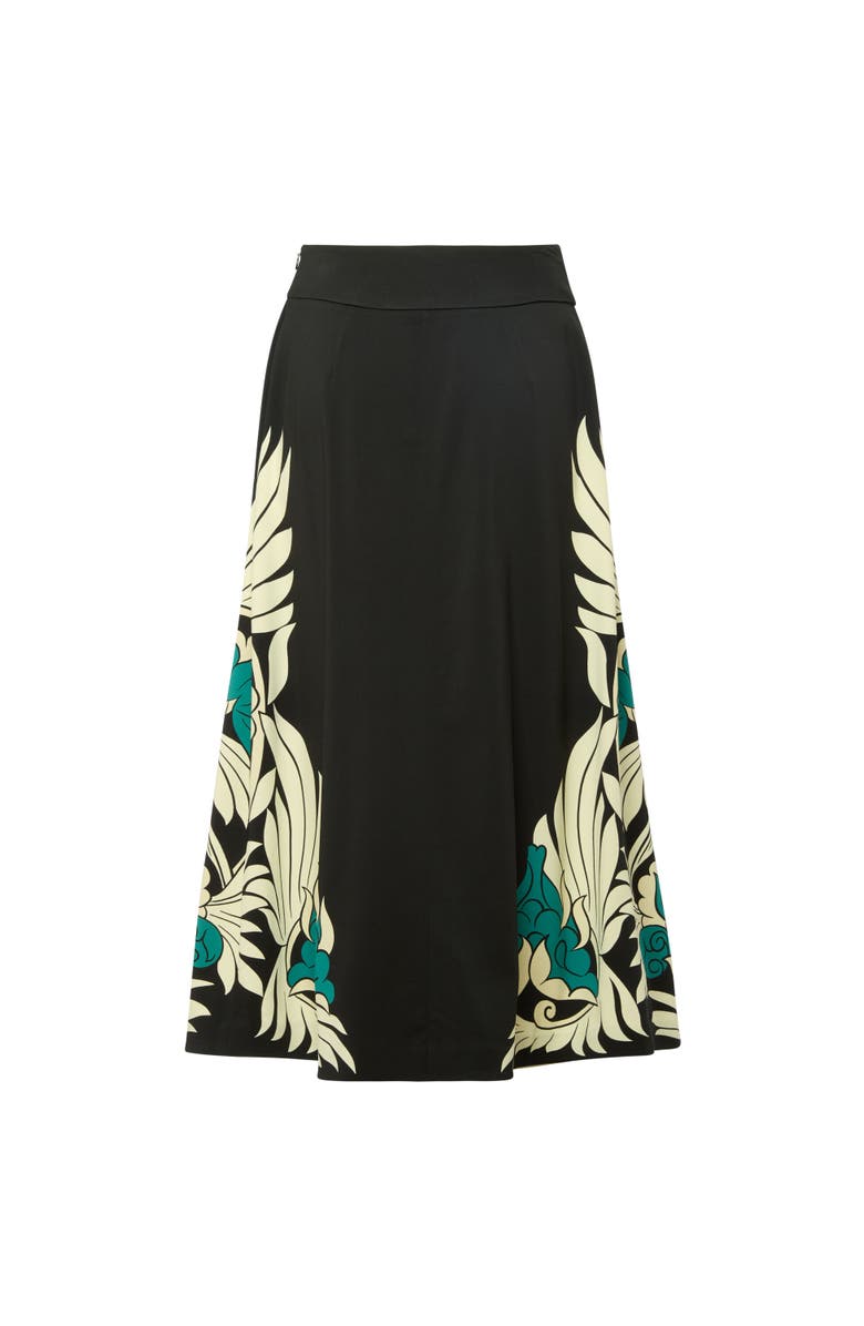 La DoubleJ Santa Monica Skirt Mix Tiles Placée Black, Alternate, color, Mix Tiles Placée Black