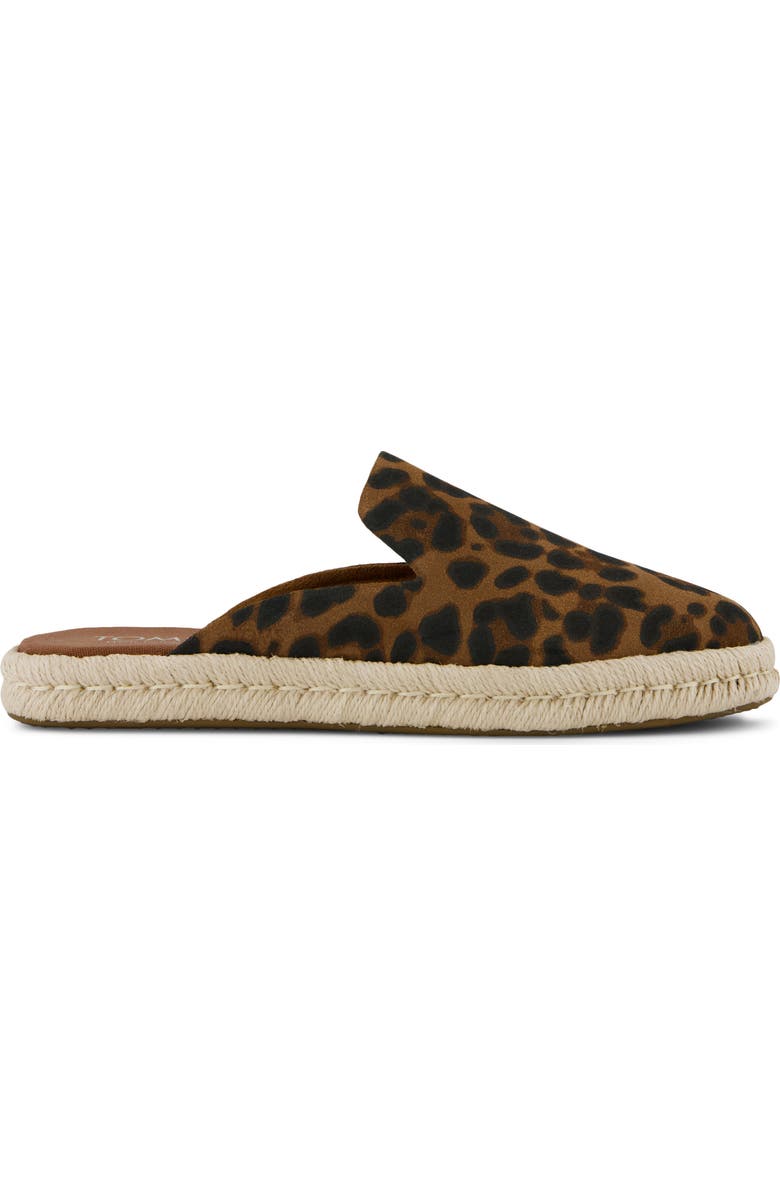 TOMS Santiago Espadrille Mule, Alternate, color, Brown
